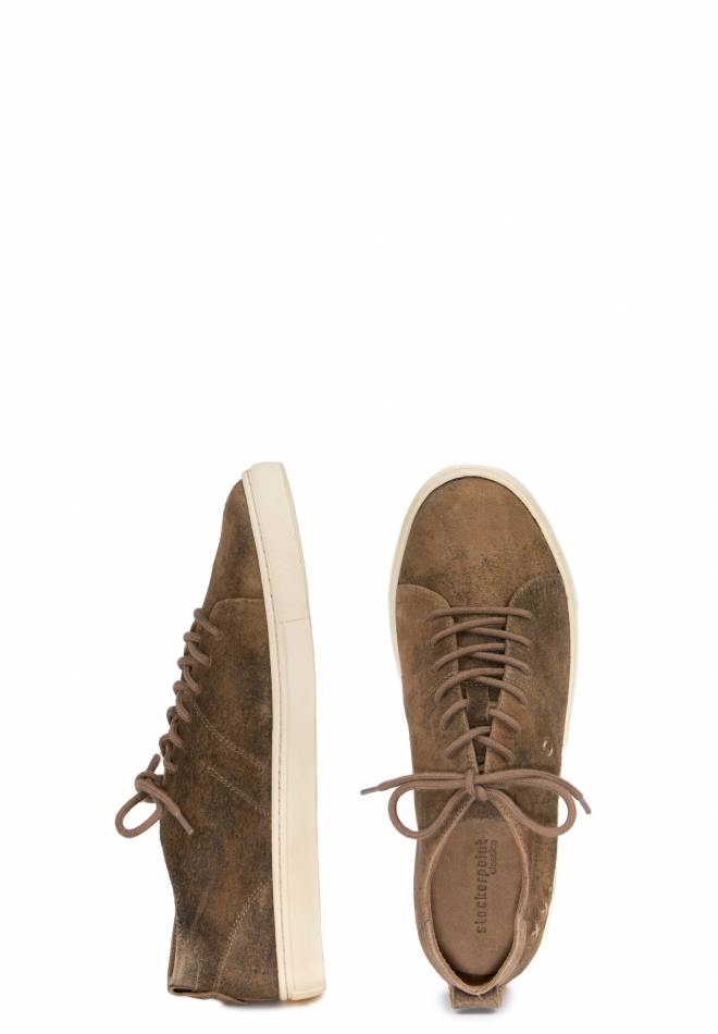 Stockerpoint Trachtensneaker Brady hellbraun 40 Fabrikverkauf