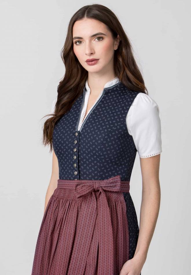 Stockerpoint Dirndl Renata dunkelblau 34 Preisnachlass