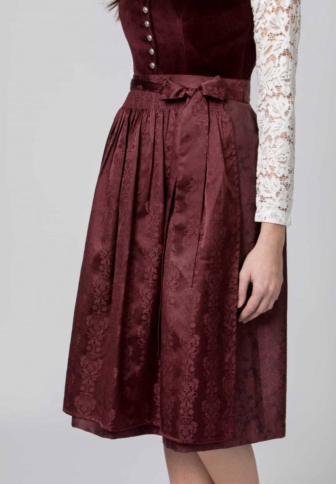 Stockerpoint Dirndl Viktoria bordeaux 32 Valentinstagsangebot
