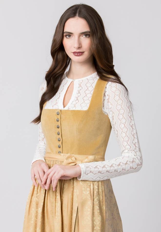 Stockerpoint Dirndl Viktoria senf 32 Lagerräumung