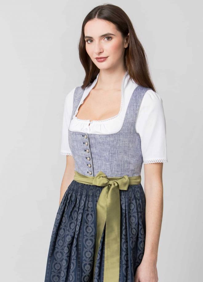 Stockerpoint Dirndl Eleen dunkelblau 32 Neueste Mode