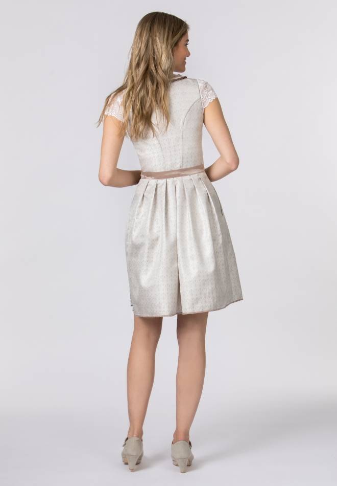 Stockerpoint Dirndl Evianne taupe 32 Online Outlet