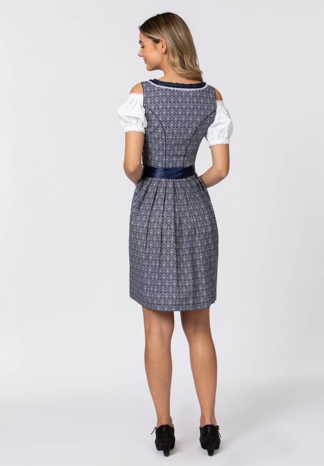 Stockerpoint Dirndl Kim dunkelblau 30 Blitzangebot