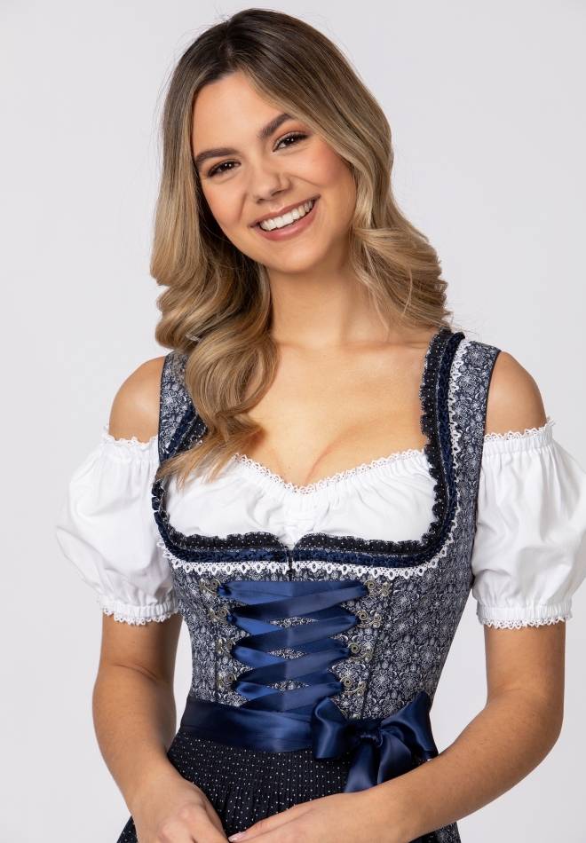 Stockerpoint Dirndl Kim dunkelblau 30 Blitzangebot