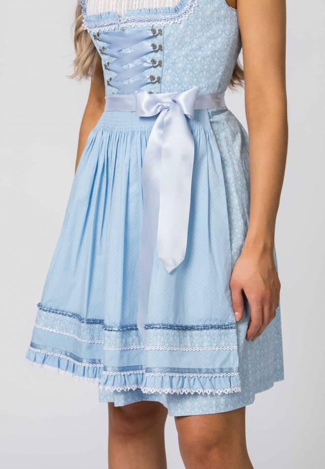 Stockerpoint Dirndl Kim hellblau 30 Große Rabatte