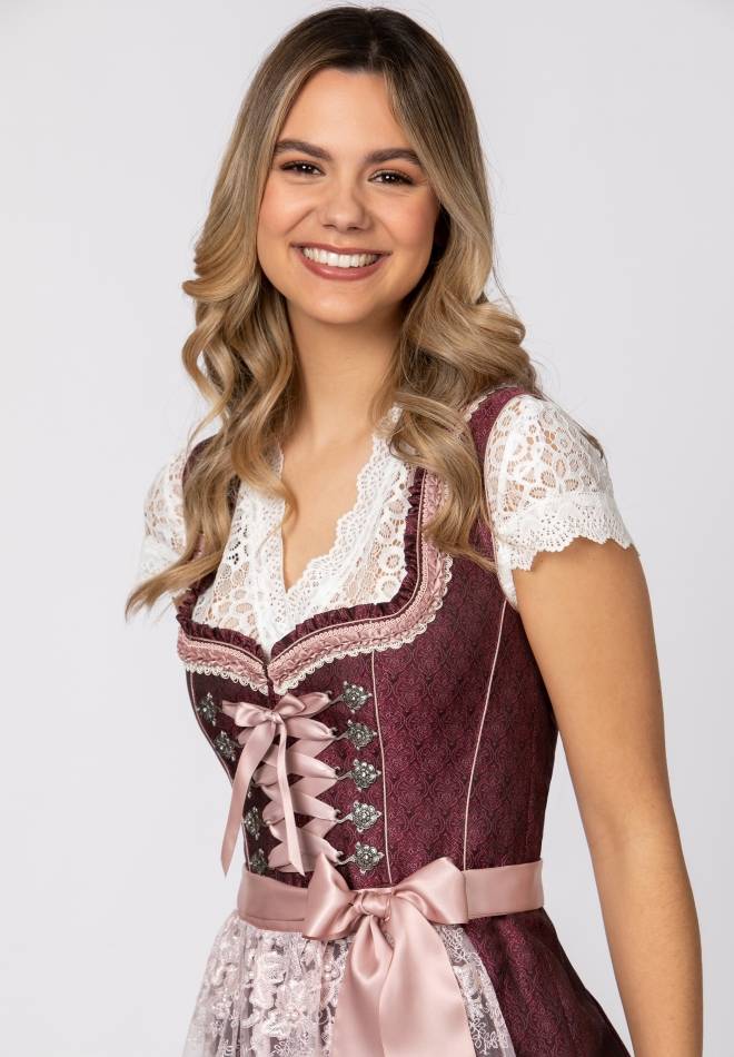 Stockerpoint Dirndl Rosalinde bordeaux 30 Saisonale Angebote