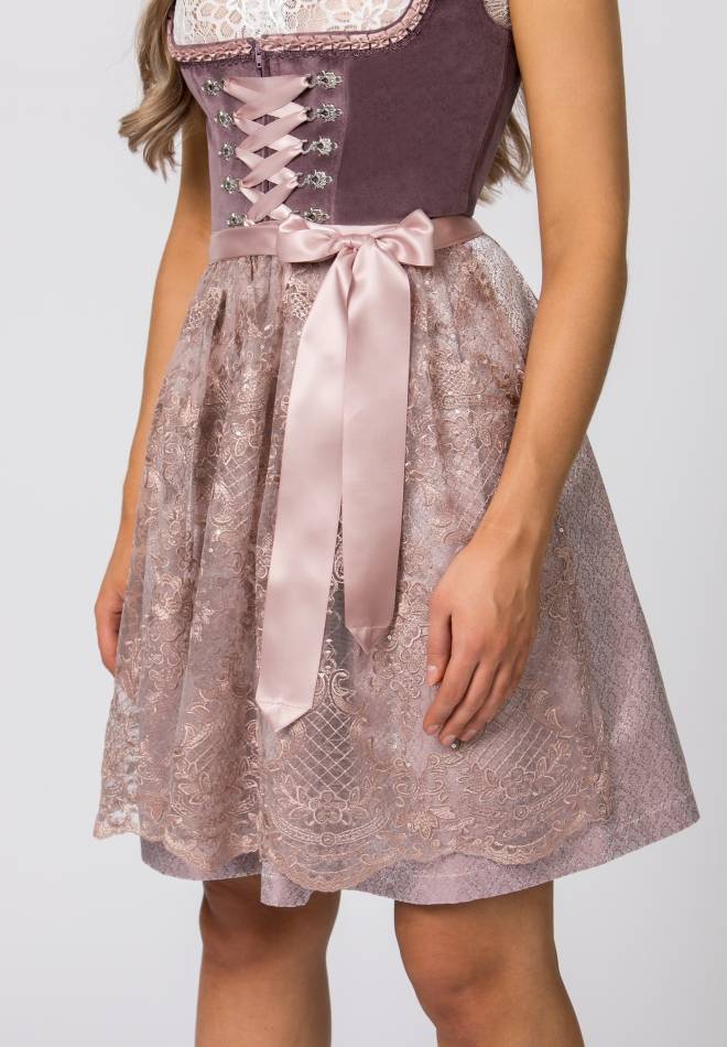 Stockerpoint Dirndl Loredana aubergine 30 VIP-Rabatte