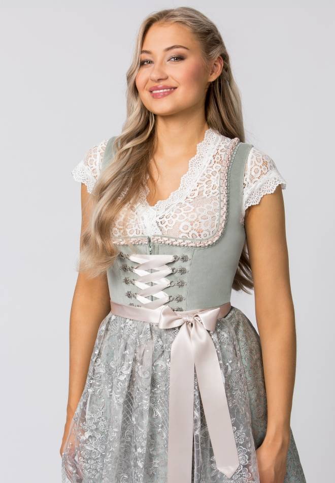 Stockerpoint Dirndl Loredana salbei 32 Super Sparpreis