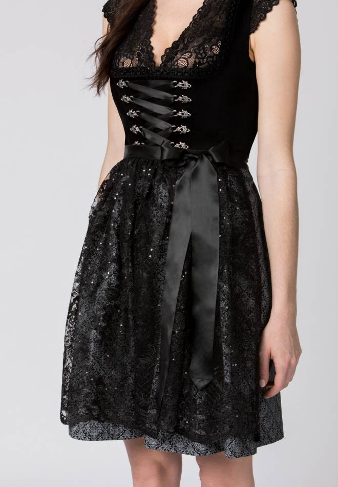 Stockerpoint Dirndl Loredana schwarz 30 Wochenangebot