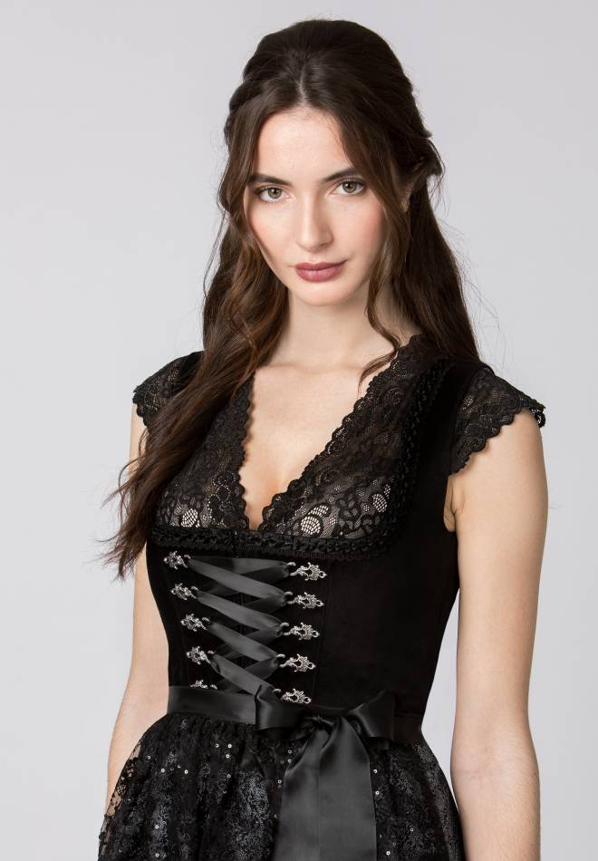 Stockerpoint Dirndl Loredana schwarz 30 Wochenangebot