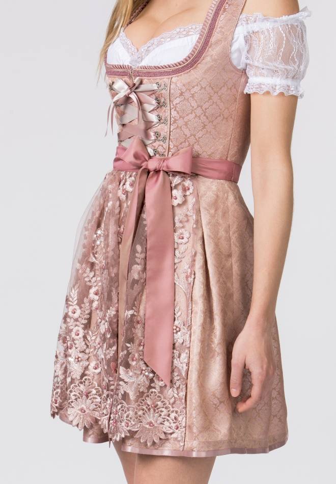 Stockerpoint Dirndl Melida altrosa 42 Begrenzte Freigabe