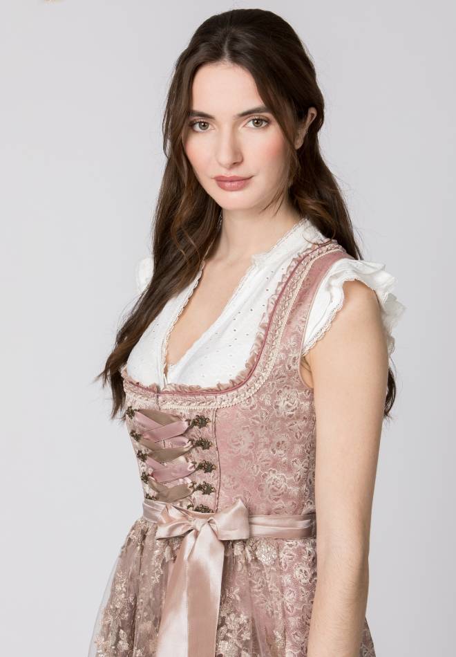 Stockerpoint Dirndl Noelia altrosa 30 Letzte 3 Tage