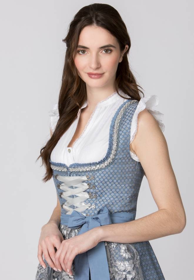 Stockerpoint Dirndl Nivia hellblau 30 Neueste Stile