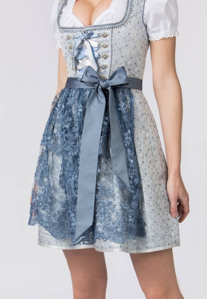 Stockerpoint Dirndl Nanita rauchblau 30 Bis zu 50% Rabatt