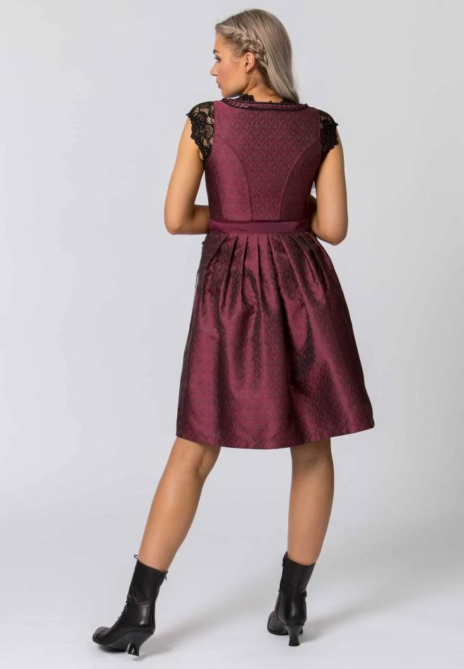 Stockerpoint Dirndl Sanja bordeaux 32 Kostenloser Versand international