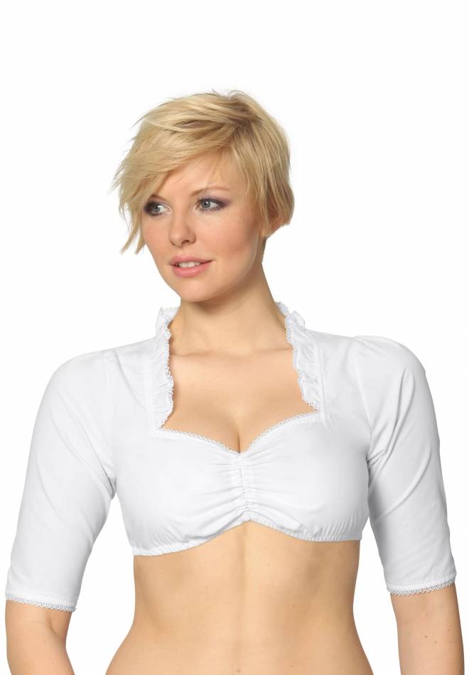 Stockerpoint Bluse B-1015 weiss 34 Begrenzt auf 3 Tage