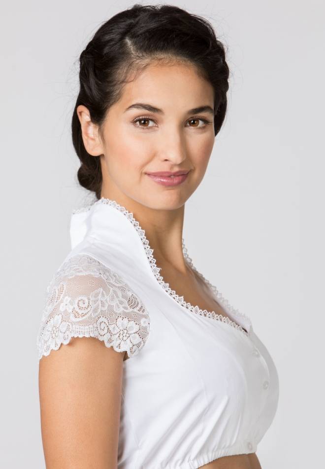 Stockerpoint Bluse B-8058 weiss 32 Black Friday Preise