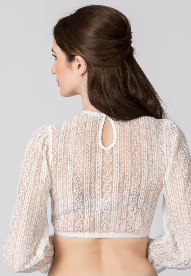 Stockerpoint Dirndlbluse Kalinka creme 34 Cyber Monday