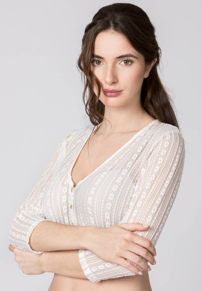 Stockerpoint Dirndlbluse Nelly creme 36 Osterangebot