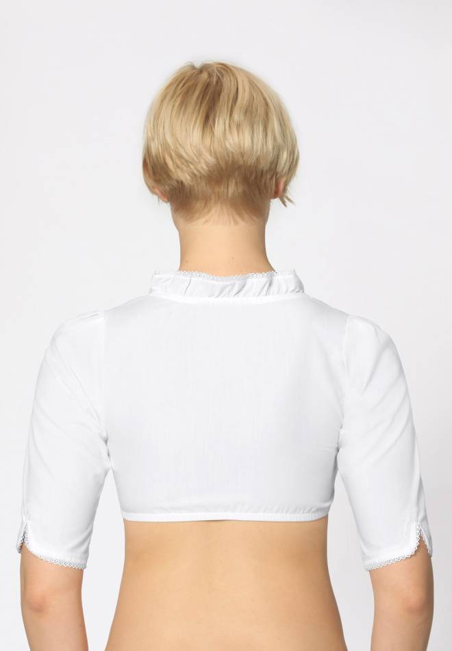 Stockerpoint Bluse Clara weiss 32 Vatertagsangebot