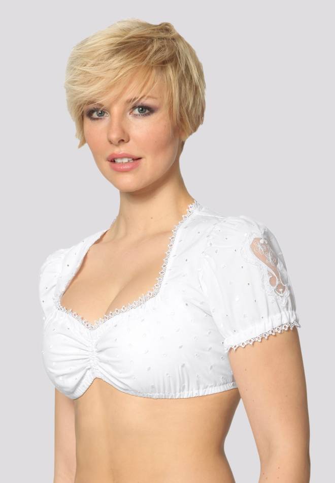 Stockerpoint Bluse B-3025 weiss 34 Neuheiten