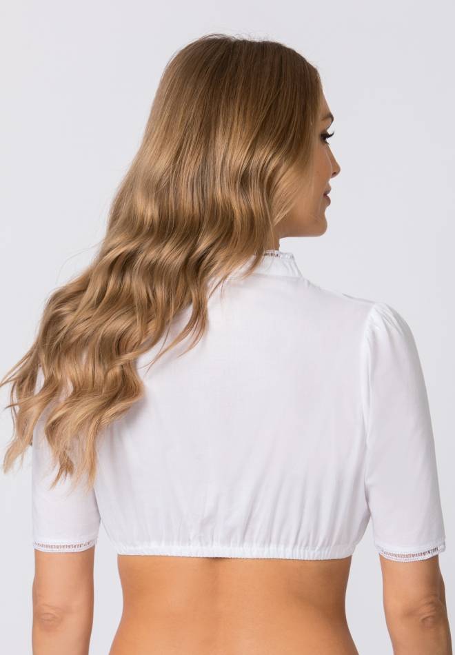 Stockerpoint Bluse B-7086 weiss 32 Räumungsverkauf