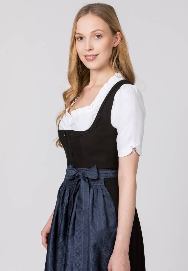 Stockerpoint Schürze Corinna blau 4 (52-56) Super Sparpreis