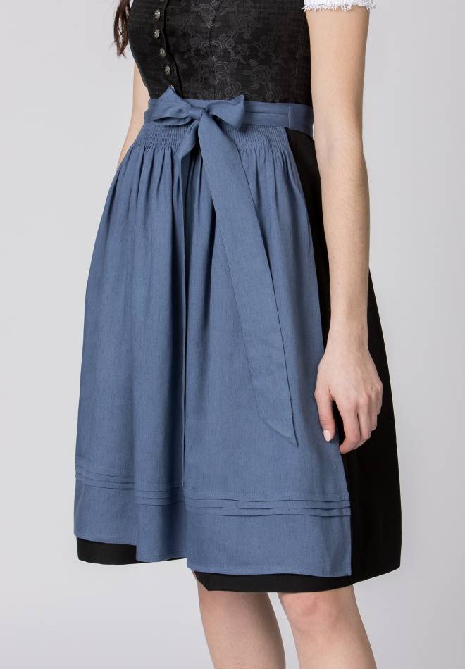 Stockerpoint Schürze Mina rauchblau 1 (34-38) Discount Store für neue Produkte
