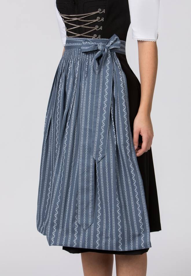 Stockerpoint Schürze Claire rauchblau 1 (34-38) Kostenloser Versand international
