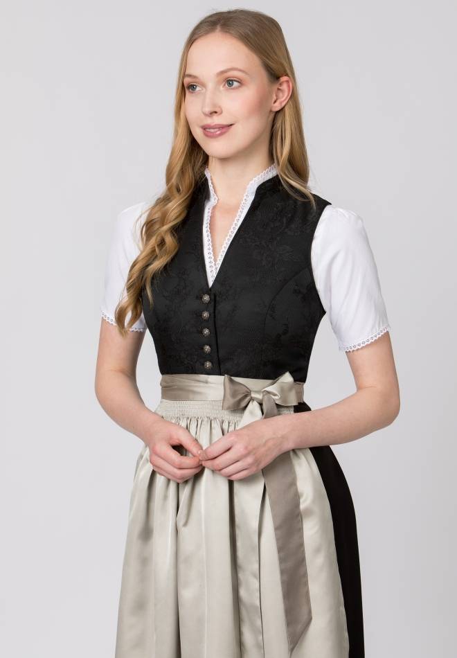 Stockerpoint Schürze Kristin beige 1 (34-38) Begrenzt auf 3 Tage
