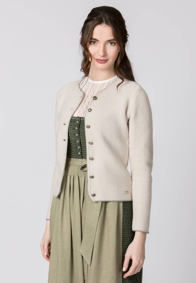 Stockerpoint Jacke Marissa natur-grau 36 Fabrikpreis