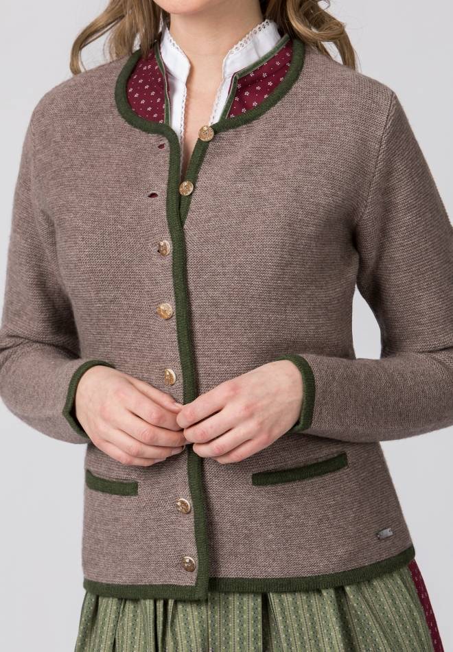 Stockerpoint Jacke Caro trüffel-moosgrün 34 Flash Sale