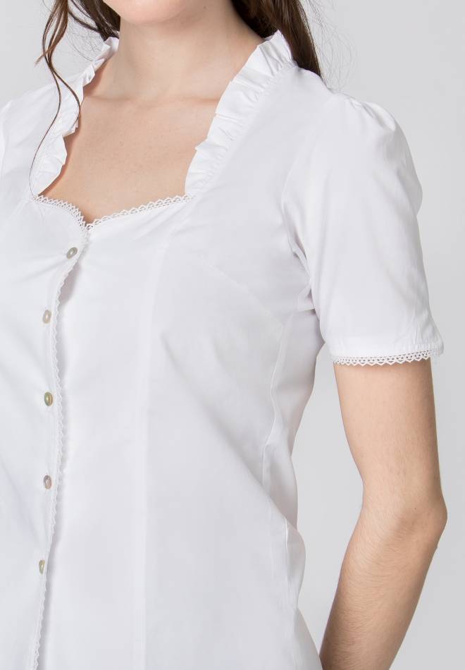 Stockerpoint Bluse Clarissa weiss 34 Weihnachtsangebot