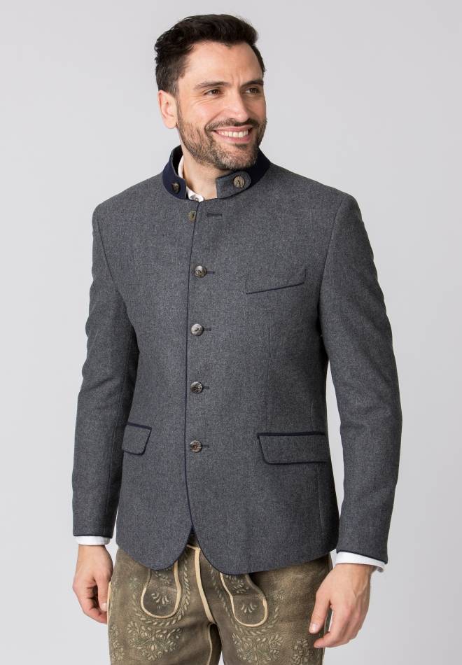 Stockerpoint Jacke Luciano stein-blau 44 Lagerräumung