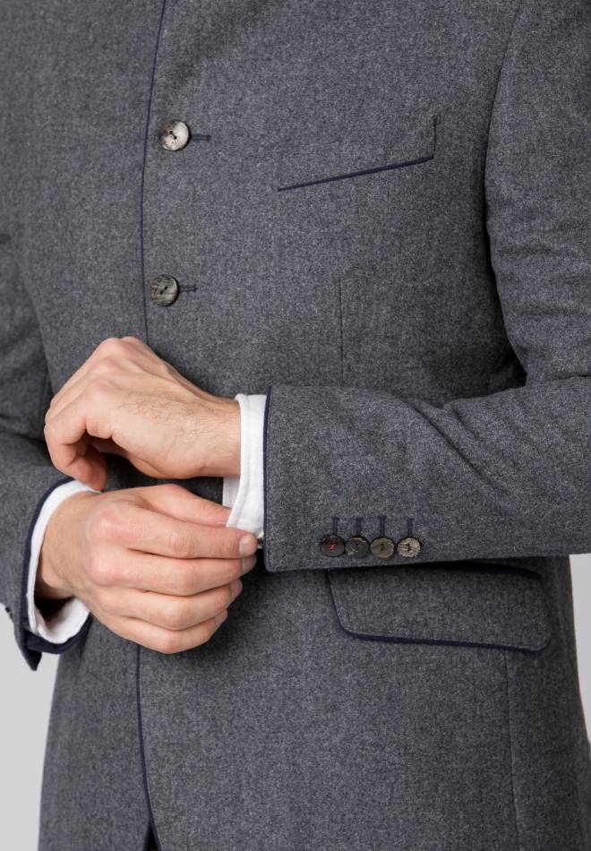 Stockerpoint Jacke Luciano stein-blau 44 Lagerräumung
