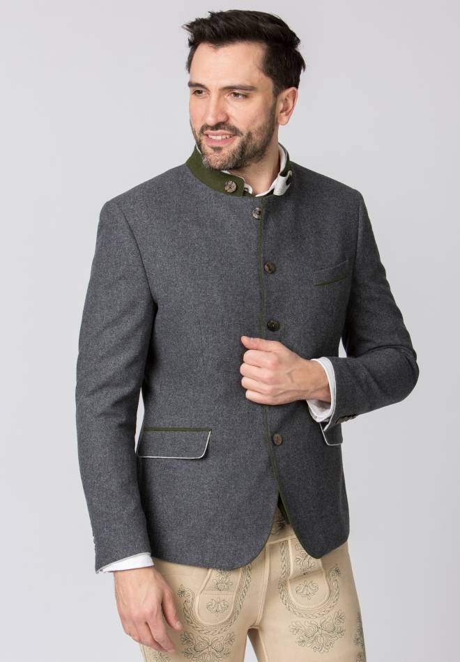 Stockerpoint Jacke Luciano stein-grün 44 Heißer Verkauf