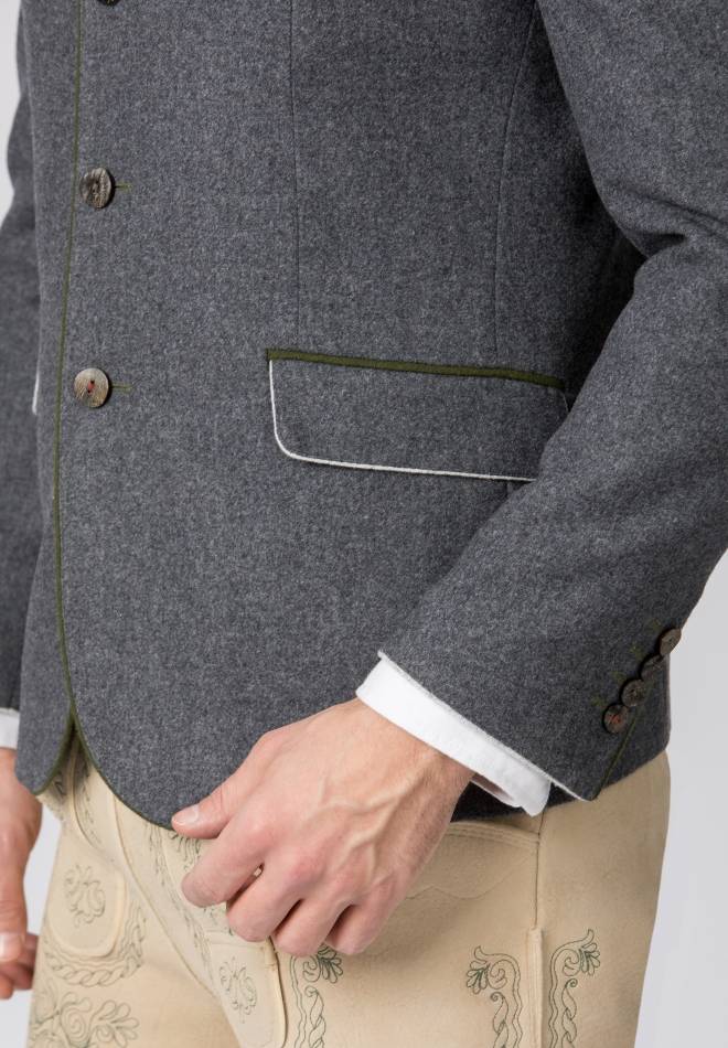 Stockerpoint Jacke Luciano stein-grün 44 Heißer Verkauf