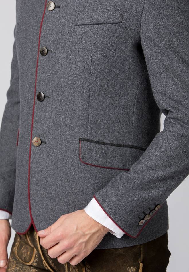 Stockerpoint Jacke Luciano stein-rot 44 Top Angebot