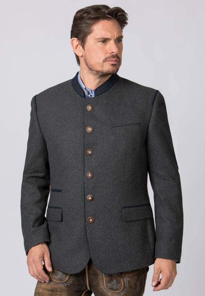 Stockerpoint Jacke Titus grau-blau 46 Saisonale Angebote