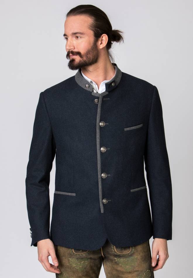 Stockerpoint Jacke Quintus blau-stein 46 Räumungsverkauf