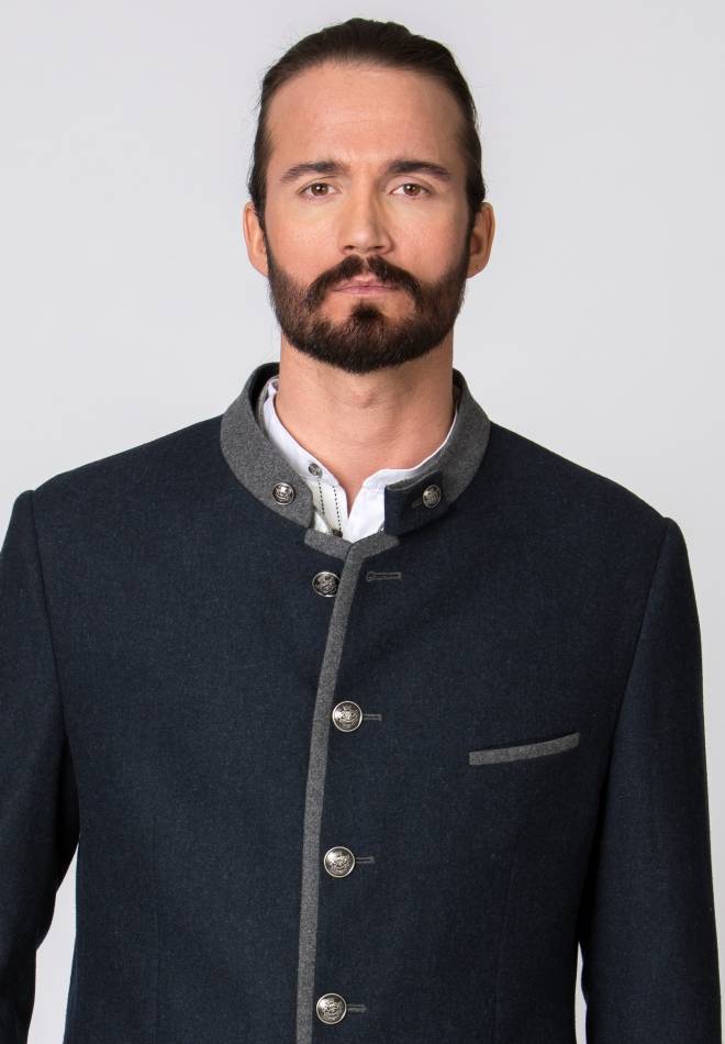 Stockerpoint Jacke Quintus blau-stein 46 Räumungsverkauf