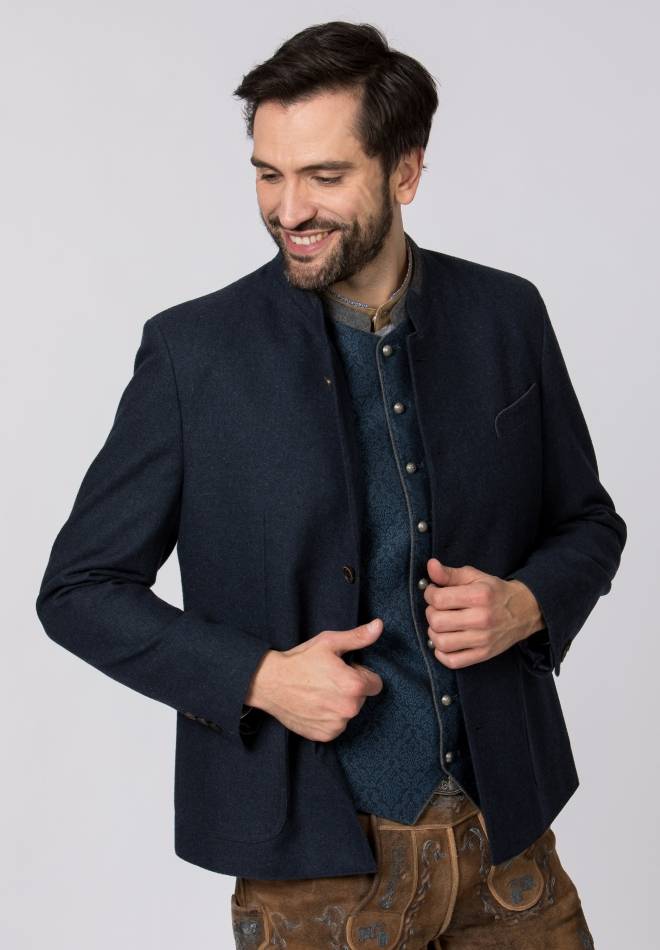 Stockerpoint Jacke Samuel blau-grau 44 Sonderangebote
