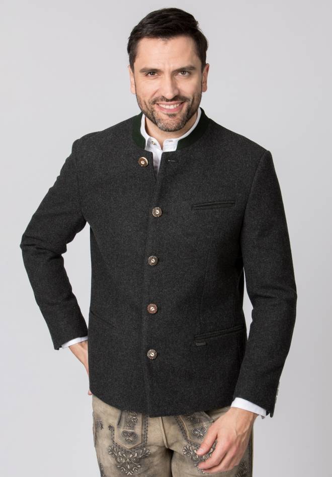 Stockerpoint Jacke Conrad anthrazit-tanne 44 Neueste Stile