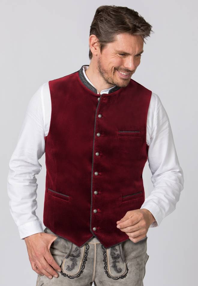 Stockerpoint Weste Lorenzo bordeaux 52 Auslauf