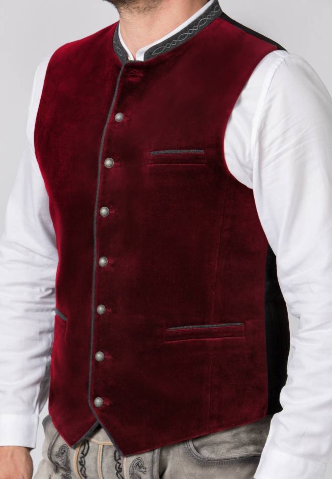 Stockerpoint Weste Lorenzo bordeaux 52 Auslauf