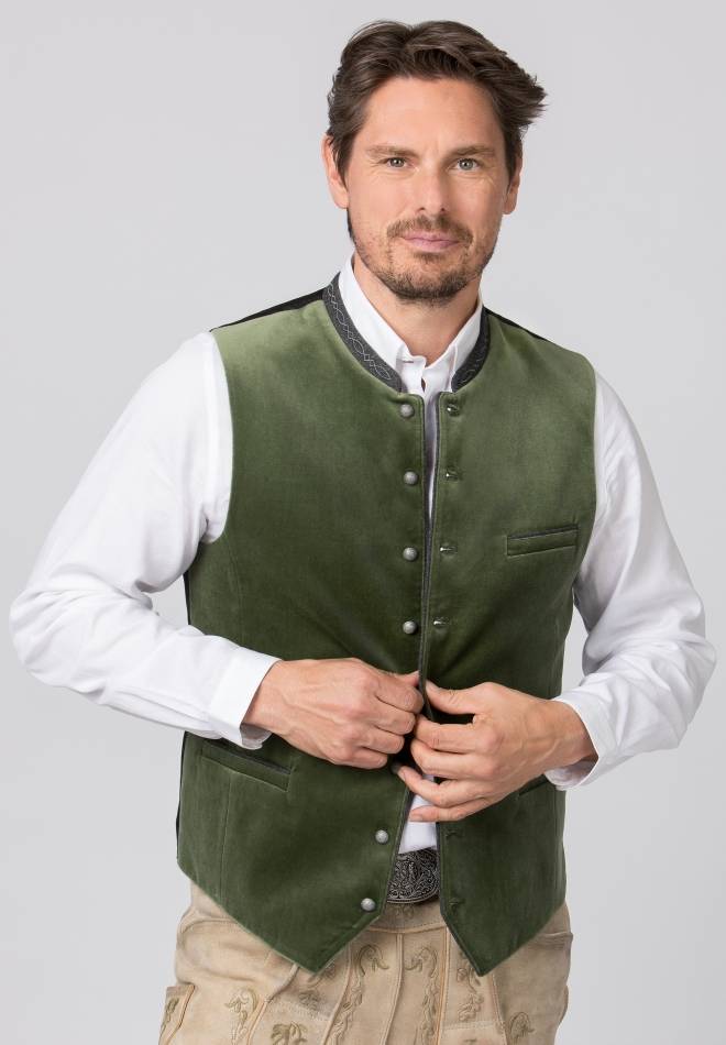 Stockerpoint Weste Lorenzo moosgrün 60 im Angebot