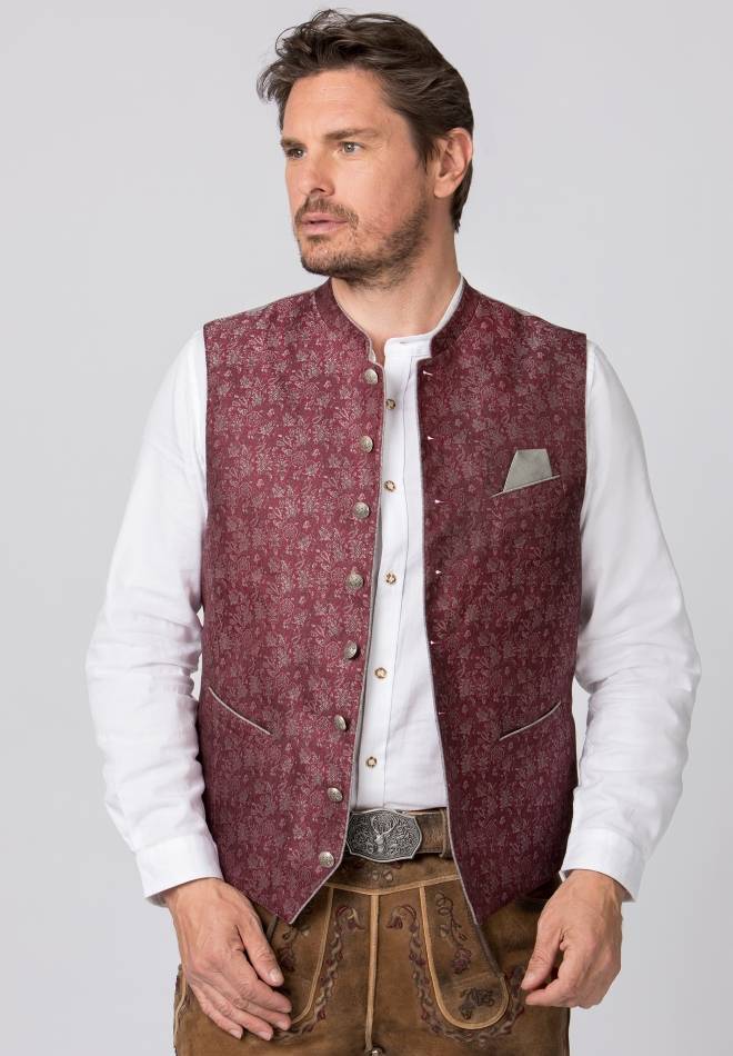 Stockerpoint Weste Edward bordeaux 48 Blitzverkäufe