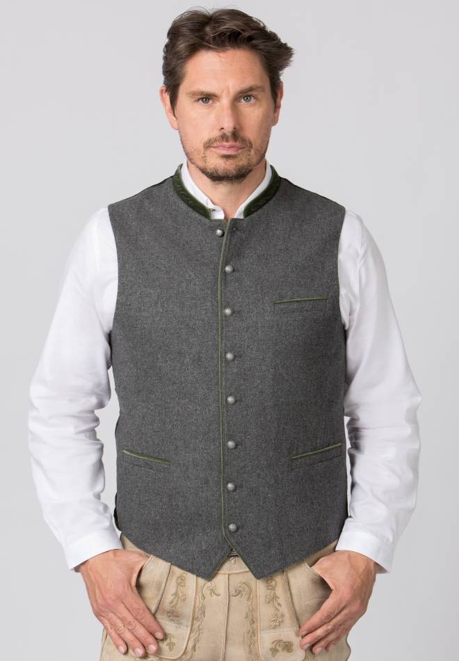 Stockerpoint Weste Fabricio moosgrün 50 Fabrik Onlineshop