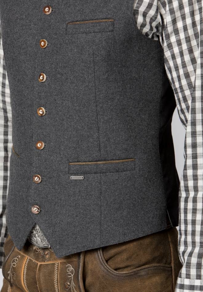 Stockerpoint Weste Gianni grau 48 Valentinstagsangebot