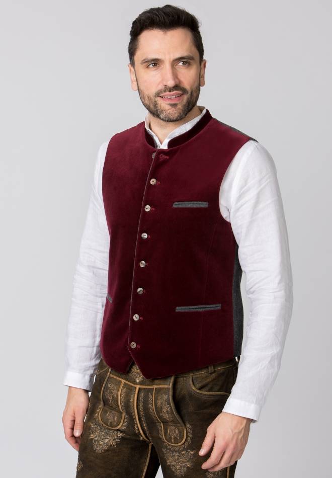 Stockerpoint Weste Tozzi bordeaux 44 Neueste Stile